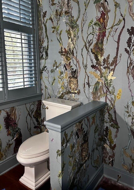 Finished Powder Room Finished Powder Room