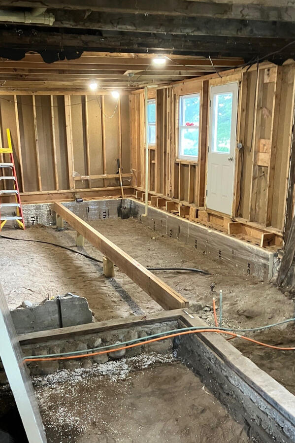 Centennial Farm House - Gut and Reframe Centennial Farm House - Gut and Reframe