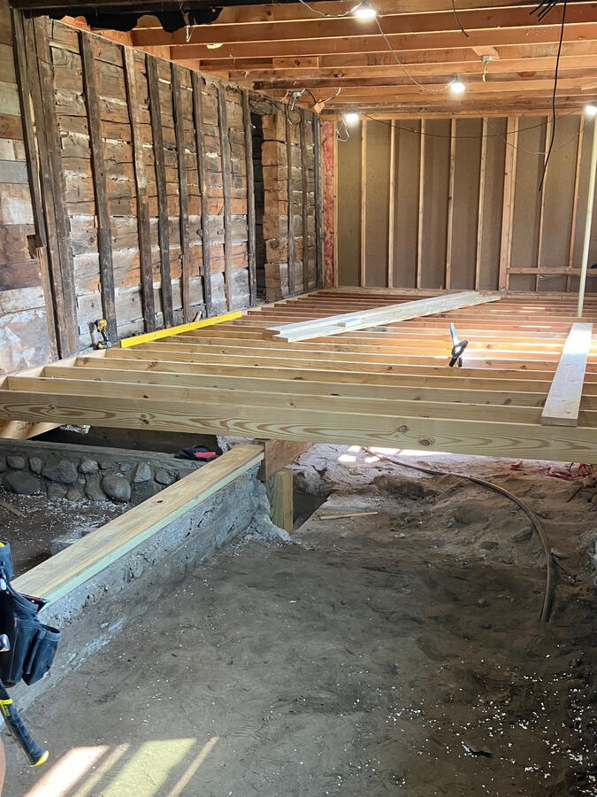 Centennial Farm House - Gut and Reframe Centennial Farm House - Gut and Reframe