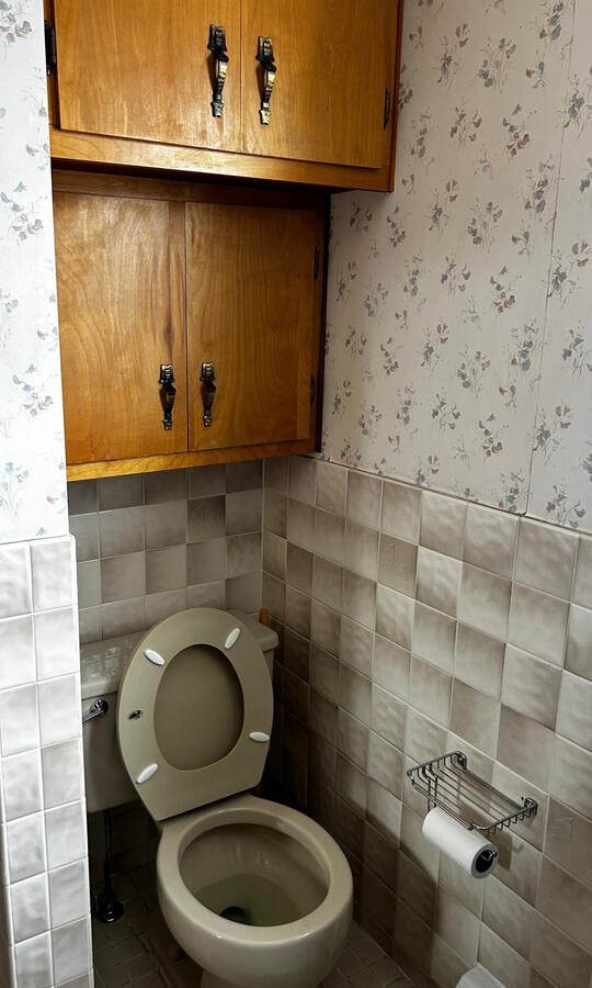 Small bathroom remodel before