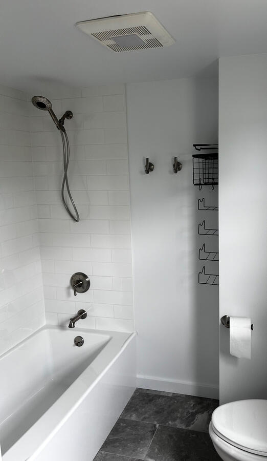 Small bathroom after