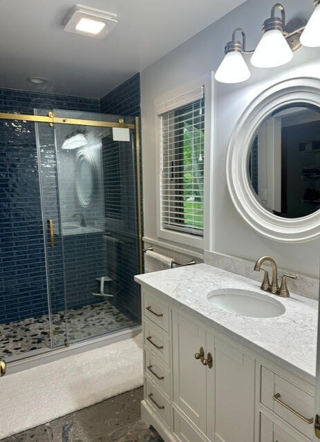 Winter bathroom project