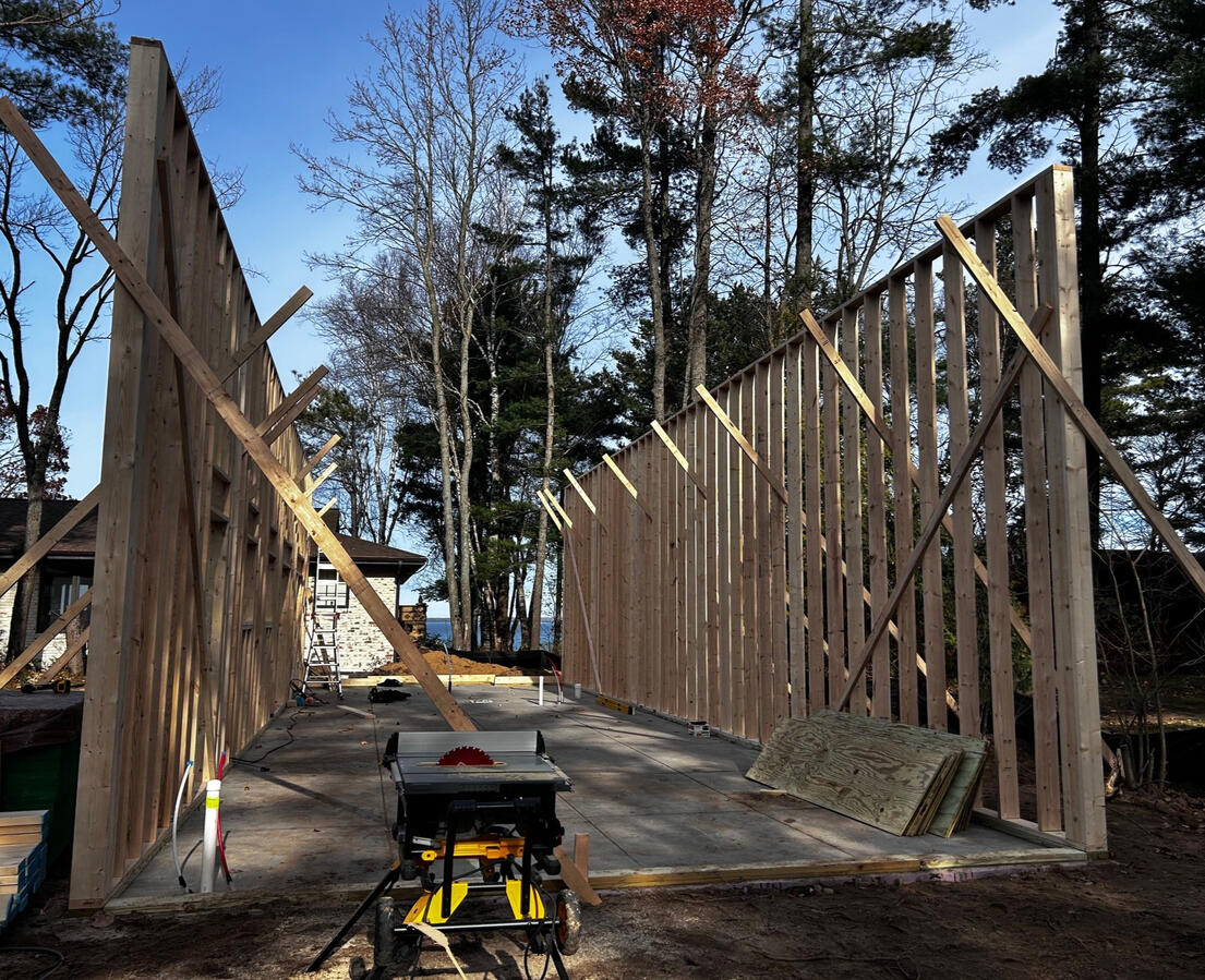 PN Garage Framing PN Garage Framing