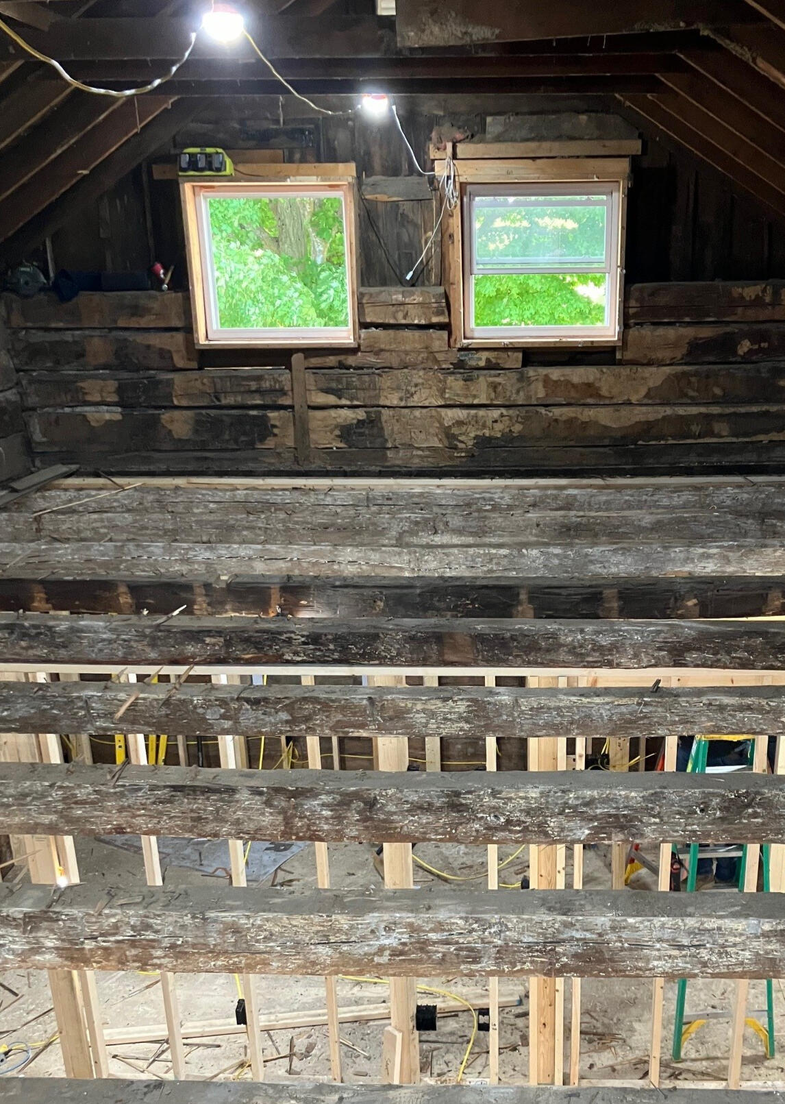 Remodel old farm house